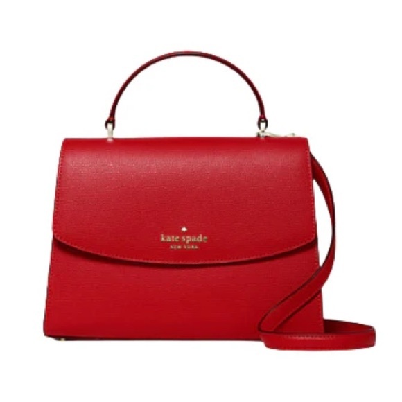 kate spade Handbags - Kate Spade Darcy Top Handle Satchel NWT Bag Candied Cherry Red Crossbody Purse